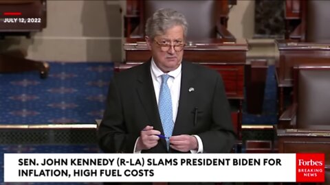 JOHN KENNEDY GOES ON EPIC RANT AGAINST BIDEN'S 'WOKE AGENDA'