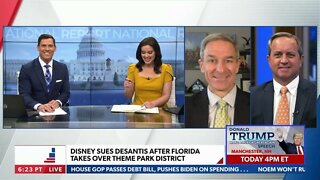 Ken Cuccinelli on Disney DeSantis lawsuit