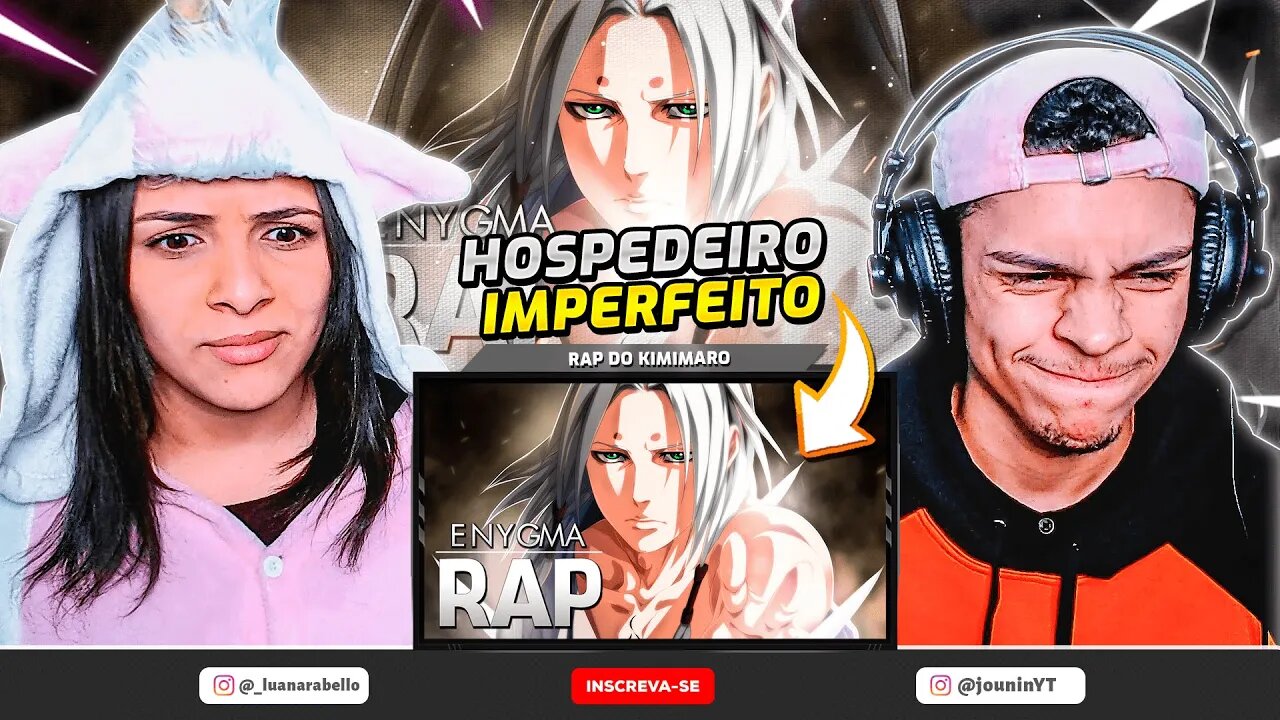 Rap do Kimimaro (Naruto) | Hospedeiro Imperfeito | Enygma 69 | [React RapNerd] 🔥