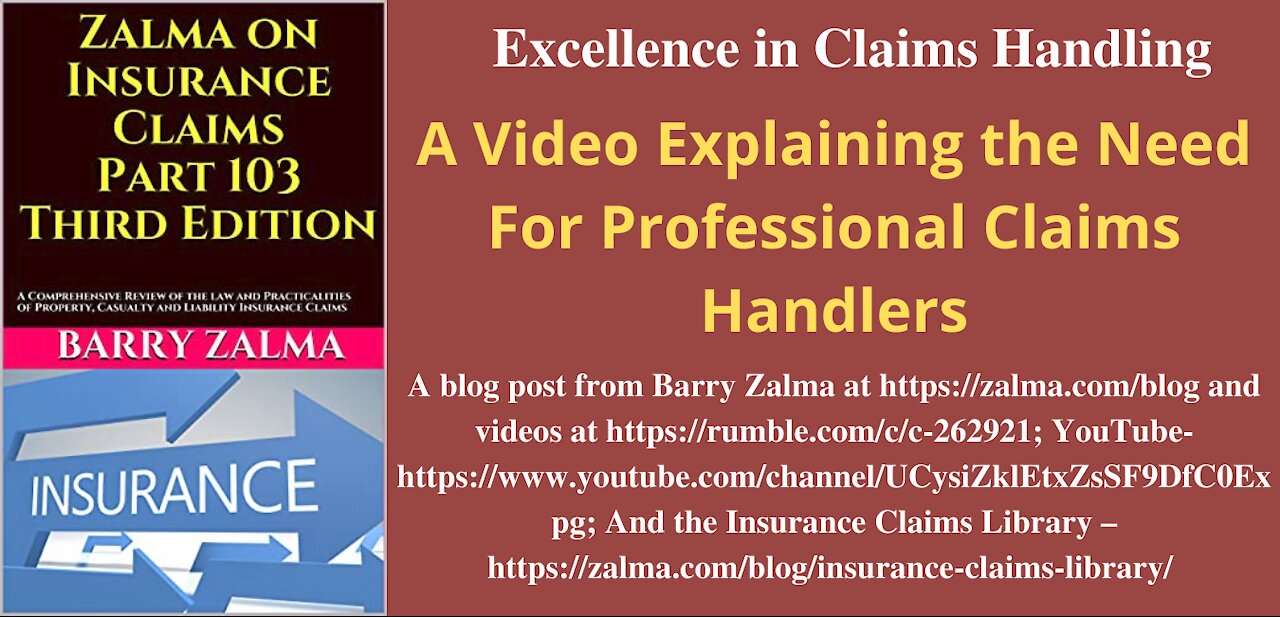 Excellence in Claims Handling