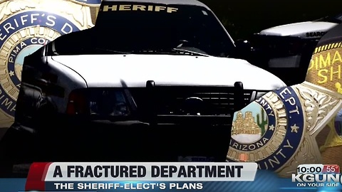 Pima County Sheriff-elect's plans to fix fractured department