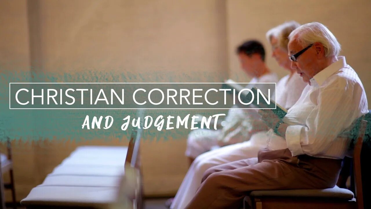 Christian Correction and Judgement - Jacob Prasch - Recent Teaching