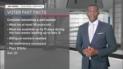 Voter Fast Facts: Becoming a poll worker