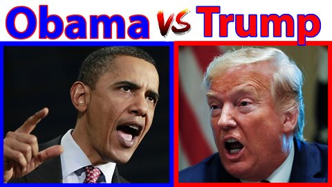 Trump vs Obama 2022 Funny Fight