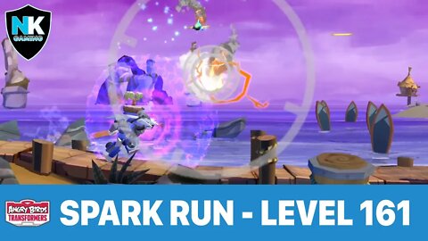 Angry Birds Transformers 2.0 - Spark Run Series - Level 161 - Featuring Mirage