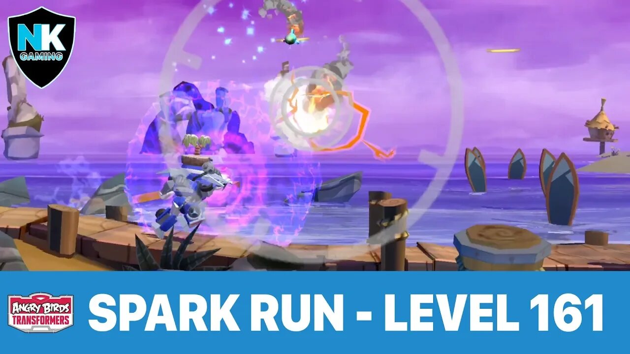Angry Birds Transformers 2.0 - Spark Run Series - Level 161 - Featuring Mirage
