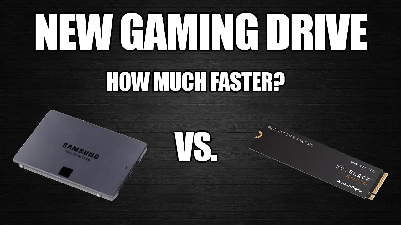 Samsung 870 QVO Vs WD SN770 Gaming Drive