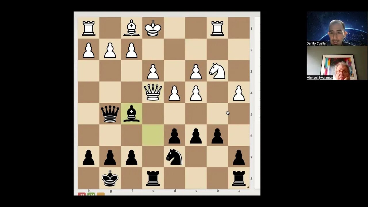 Michael Swarzman private chess lesson - Blindfold Games, Morphy vs Ross and Rousseau