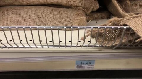 Burlap puppy rags