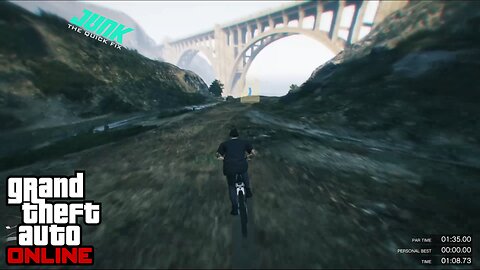 GTA Online Junk Energy Time Trials Mountain State Attempt 4