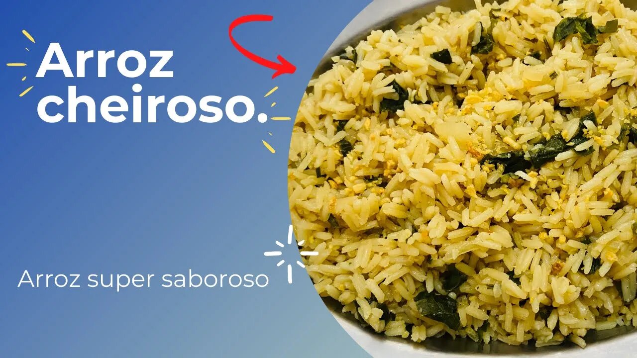 ARROZ CHEIROSO | ESSE ARROZ VAI TE SURPREENDER, ;É UMA DELÍCIA!!! | #arrozcheiroso ご飯 - 白飯