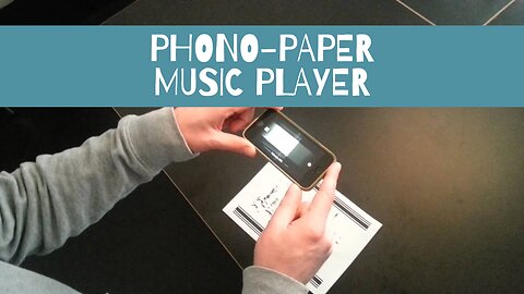 Amazing Invention - PhonoPaper Allows to Play Music from Paper