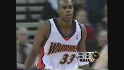 Antawn Jamison 29 Points 3 Ast Vs. NJ Nets, 2002-03.