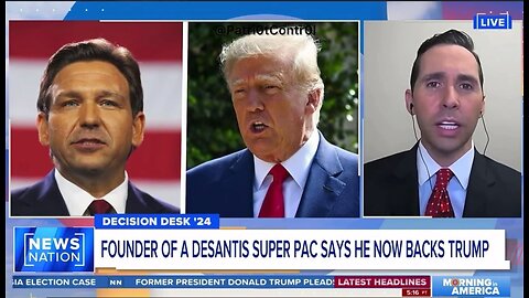 Founder of the DeSantis Super PAC Now BACKS TRUMP!