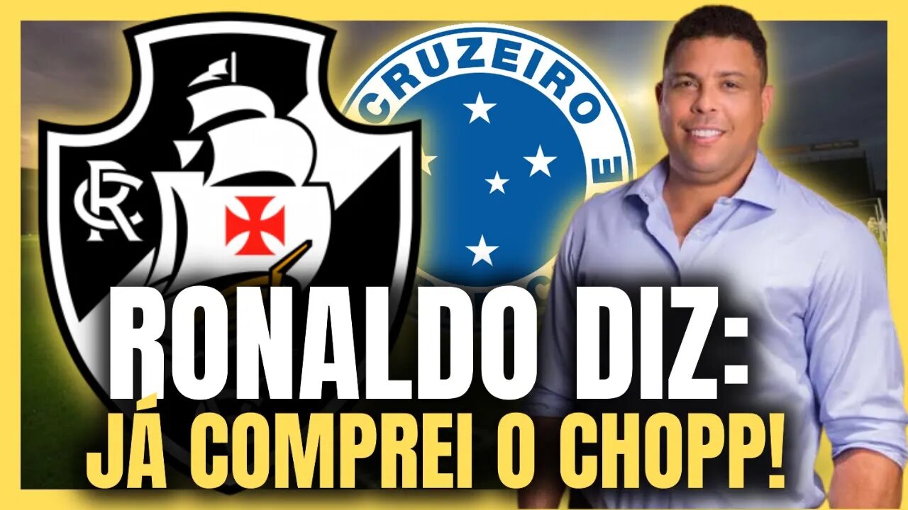 SAIU AGORA! TUDO SOBRE O JOGO DE HOJE! VASCO VAI POR AGUA NESSE CHOPP! NOTÍCIAS DO VASCO AGORA