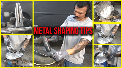 Metal Shaping basics | Sheet metal shaping with Only hand tools | Understanding how to shape metal