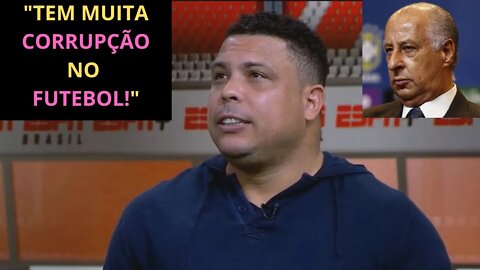 RONALDO FENÔMENO FALA DAS SUAS PRETENSÕES COMO DIRIGENTE DE FUTEBOL