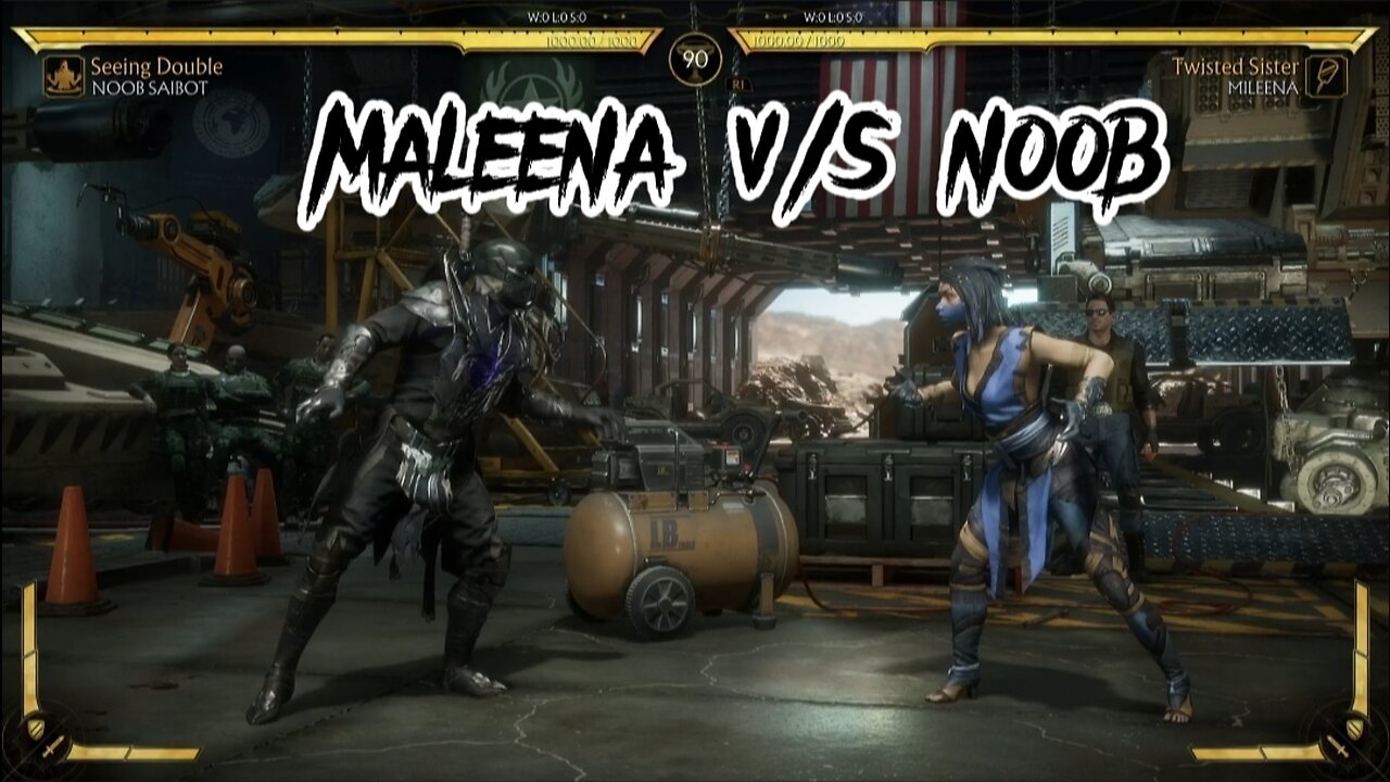 Mortal kombat 11 maleena v/s noob