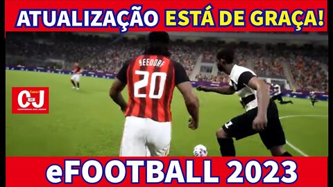 eFOOTBALL 2023: atualização está de graça!