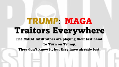 Ooops! Pres Trump - MAGA Traitors Are Everywhere