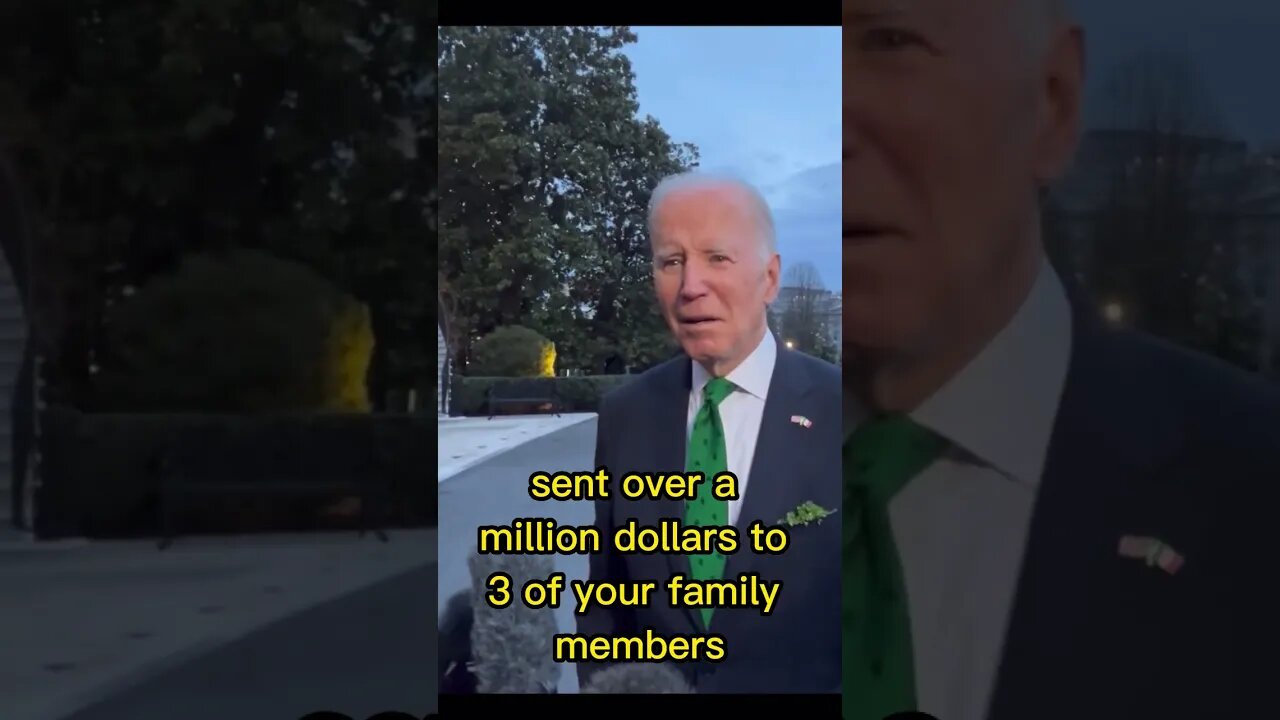 "Biden says" Family dealings not true | Subscribe for more ---------}