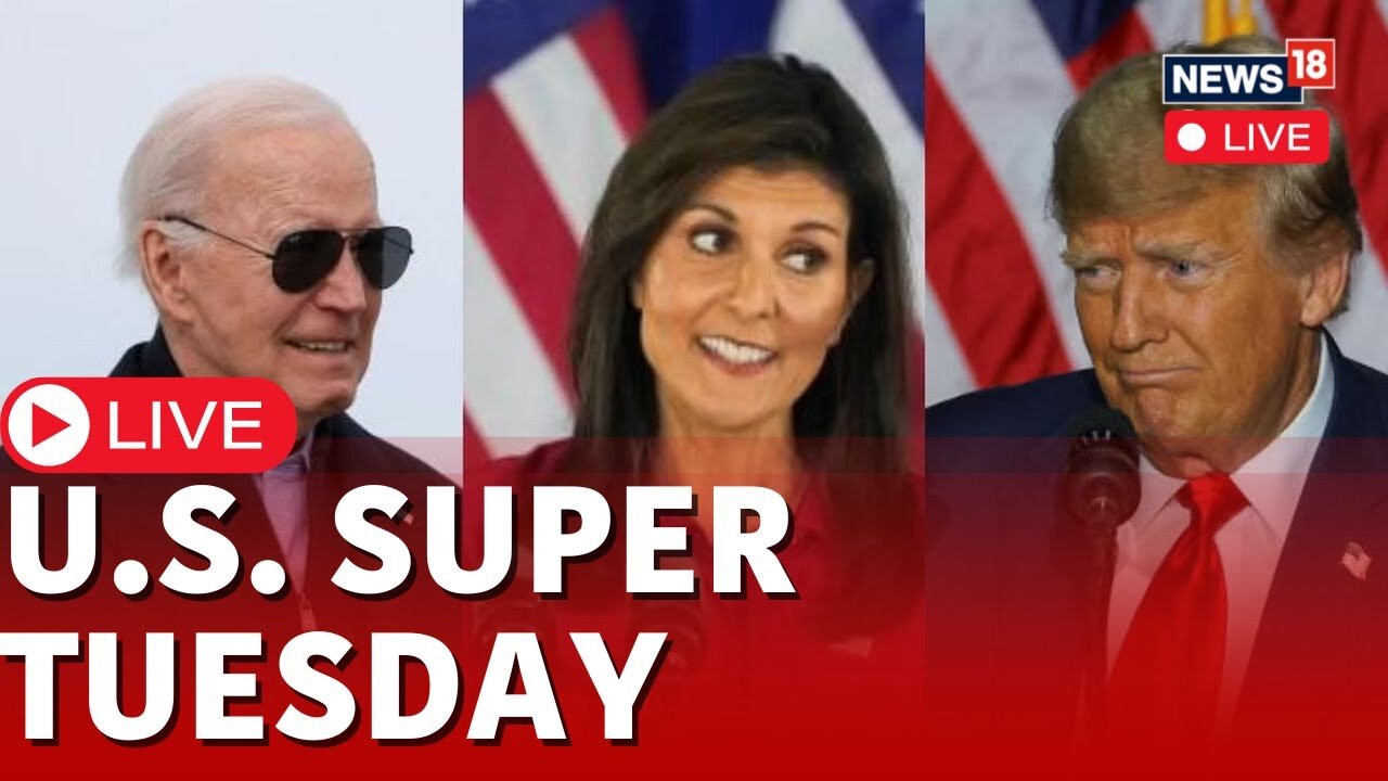 Super Tuesday 2024 Live Updates | Trump Vs Biden | Trump Vs Nikki Haley | U.S News | Trump News Live