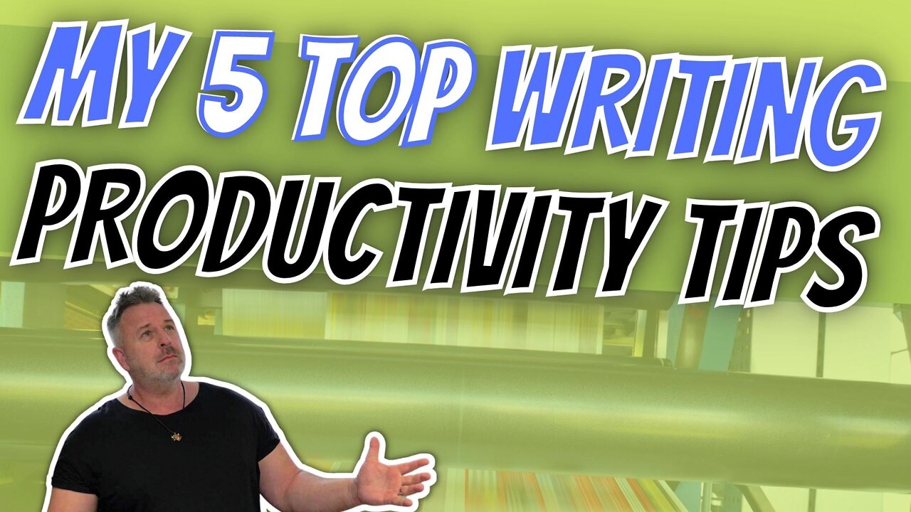 5 Writing Tips for Productivity. Whether Long-Form Books or Low Content.