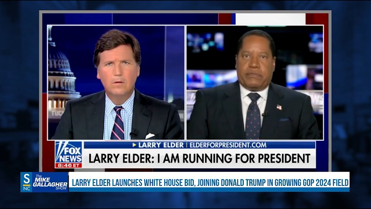 Conservative radio talk show host and former California gubernatorial candidate Larry Elder launches a White House bid