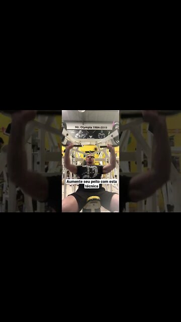 Aumente seu peito com esta técnica no supino #shorts