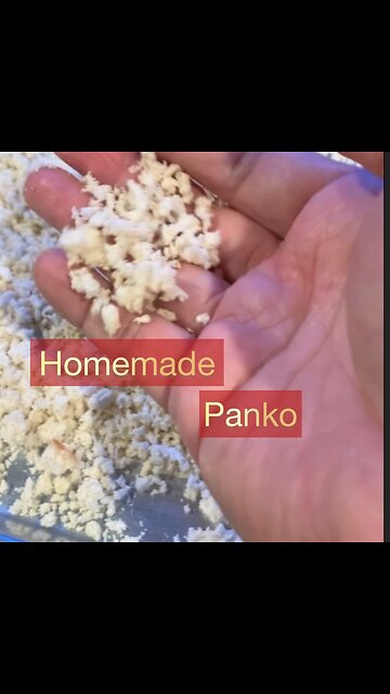Homemade Panko