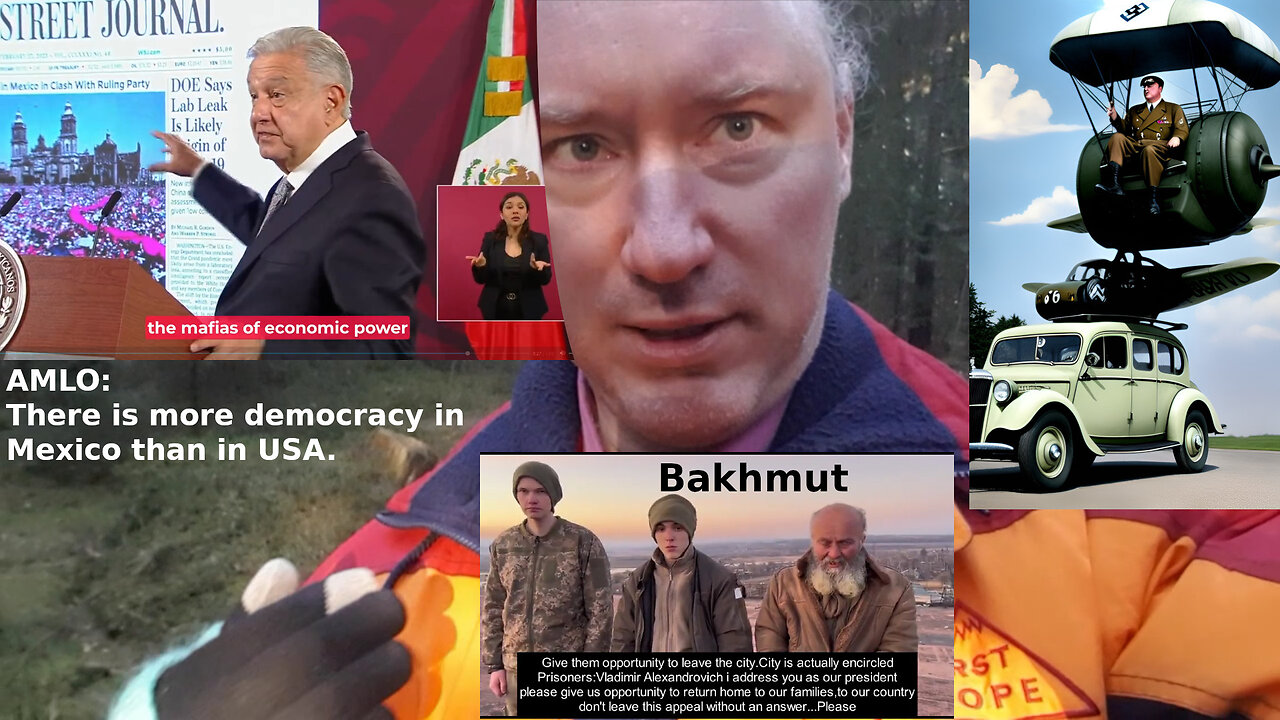 Facebook AI leaked. Vax-sex. West not trustworthy. Mexico, Bakhmut, Hitler, Trump, alcoholism