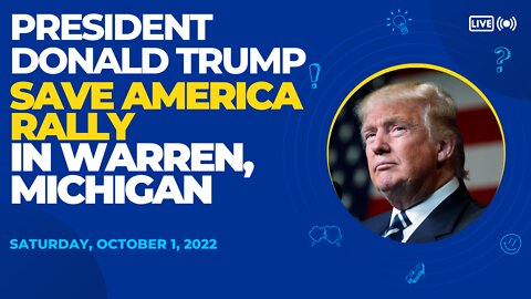 PRESIDENT DONALD TRUMP RALLY LIVE IN WARREN MICHIGAN