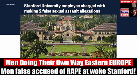 is Stanford campus SAFE for men or maybe it is FULL of lying feminist KARENs?
