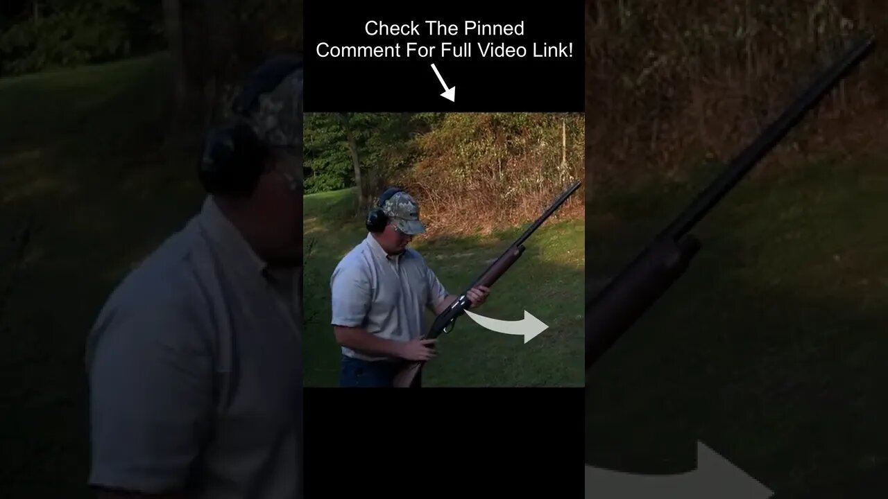 How far is a 12 gauge effective? What chokes do you need to use? #shorts #12gauge #shotgun #buckshot