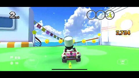 Mario Kart Tour - GCN Daisy Cruiser Gameplay & OST