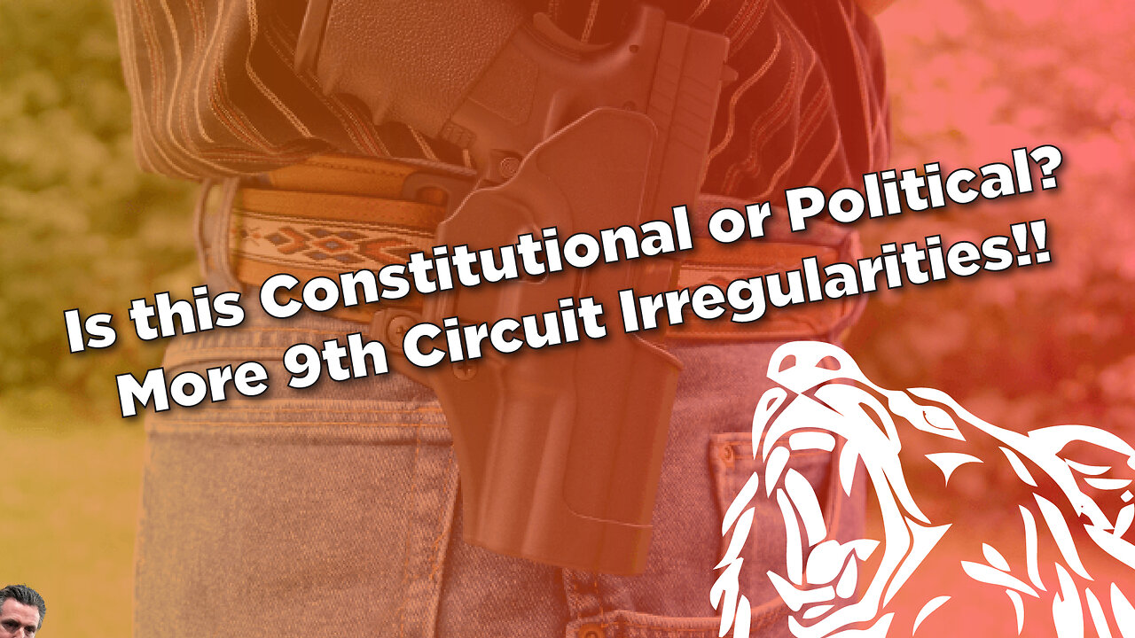 Is this Constitutional or Political? More 9th Circuit Irregularities!!