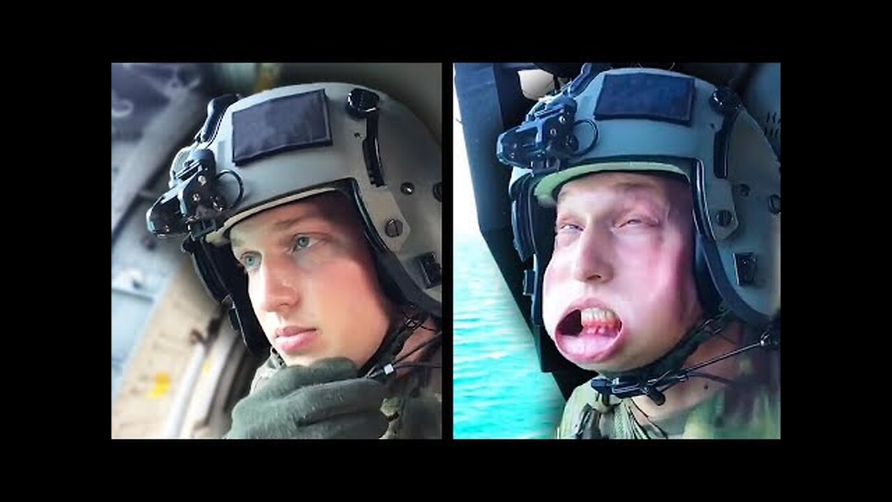 Soldier Forgets to Bring His Goggles