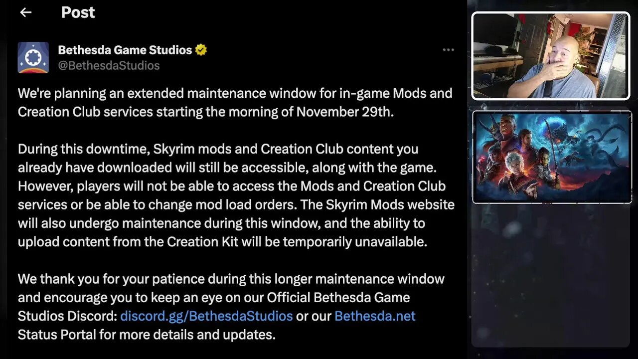 Skyrim Nov 29 Update - Bethesda Is Doing It Again!