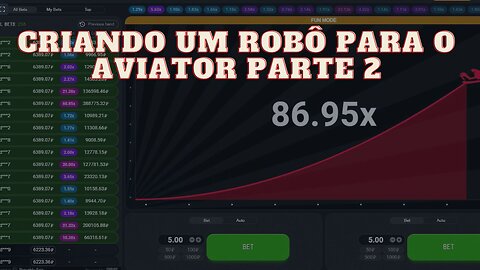 Criando um Bot para o Aviator com Python Parte 2