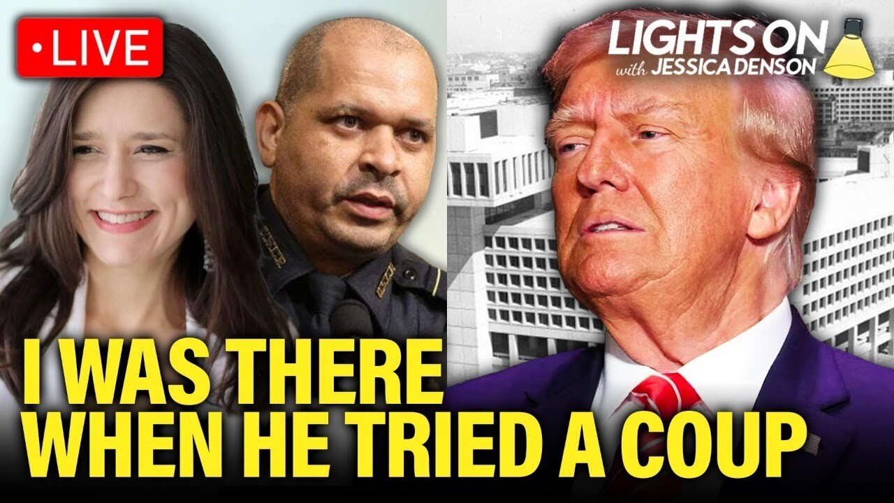 FED UP Jan 6 Officer HITS Trump HARD on His Crimes | Lights on with Jessica Denson