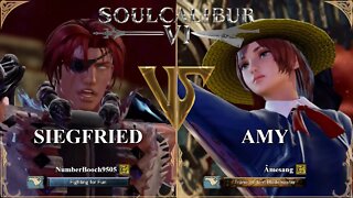 Siegfried (NumberBooch9505) VS Amy (Âmesang) (SoulCalibur™ VI: Online)