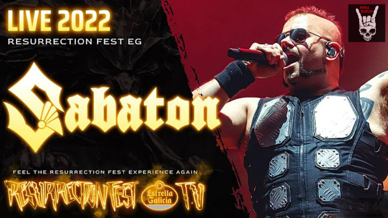 SABATON - Live at Resurrection Fest EG 2022 (Full Show)