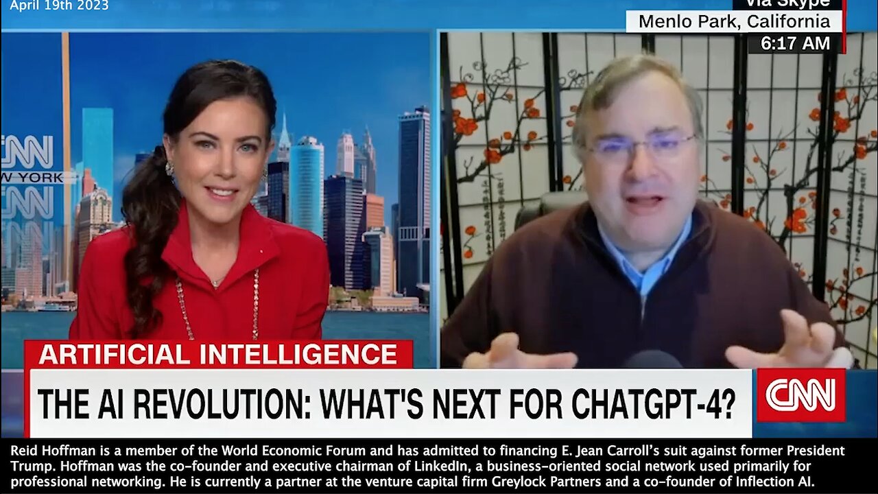 Reid Hoffman | Why Is the World Economic Forum Member & the Co-Founder of Inflection AI (Artificial Intelligence) Financing the Lawsuit of E. Jean Carroll Against Former President Trump?