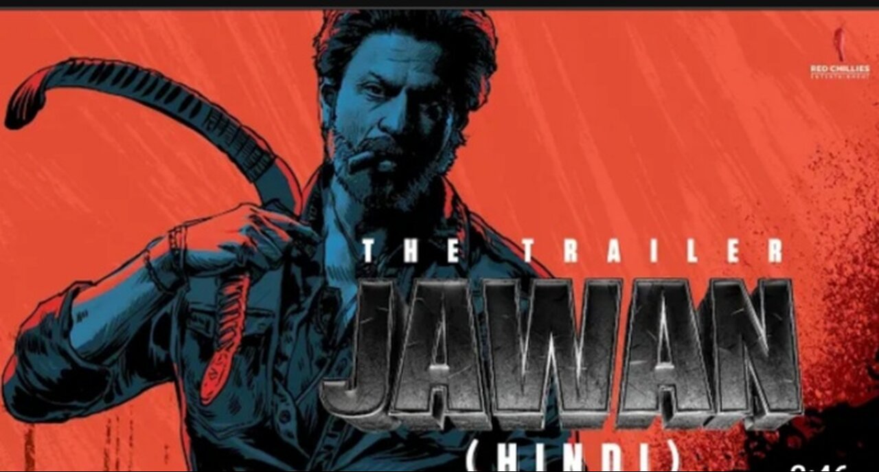 Jawan trailer (hindi) Shah rukh khan, Deepika padukon