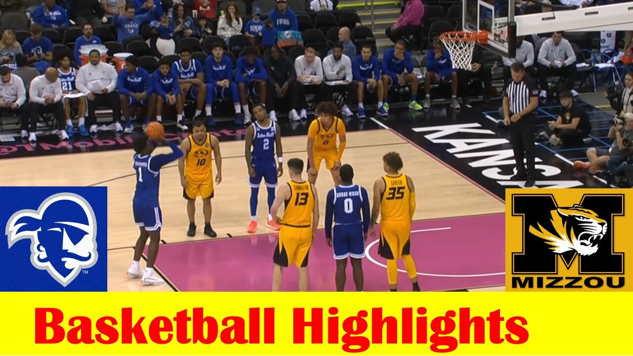 Seton Hall vs Missouri Basketball Game Highlights 12 17 2023