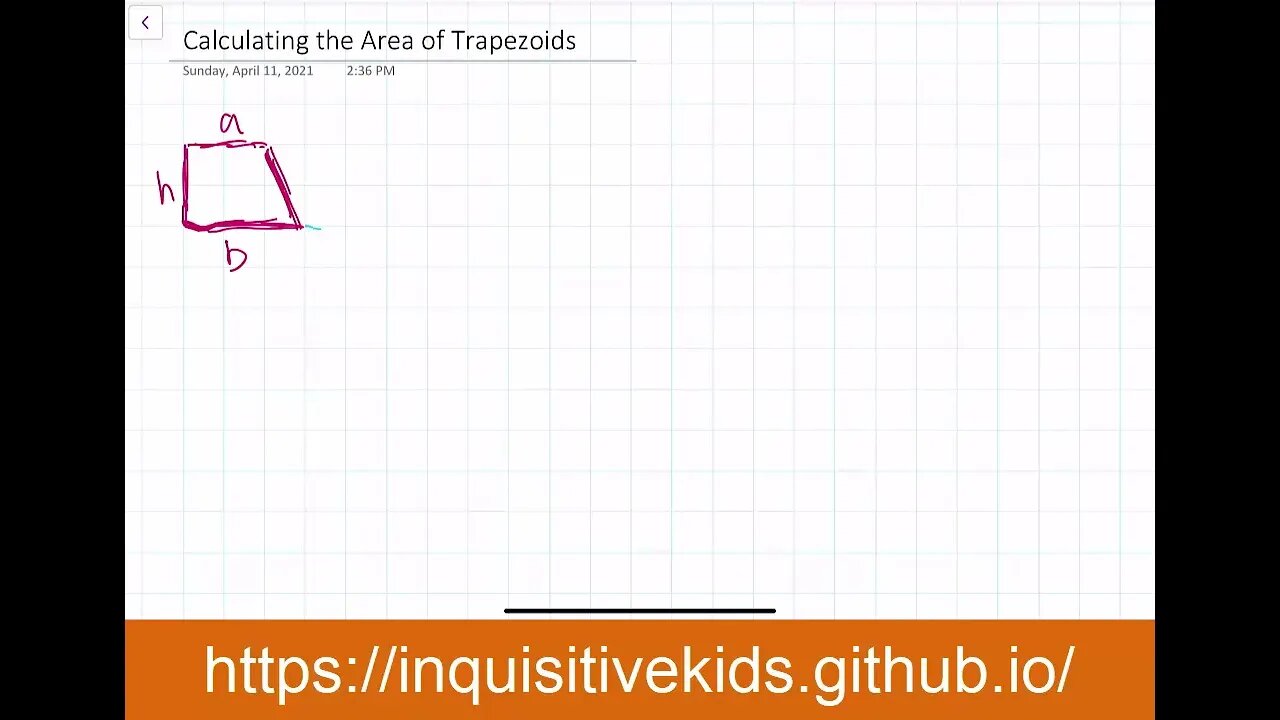 Trapezoids | Area