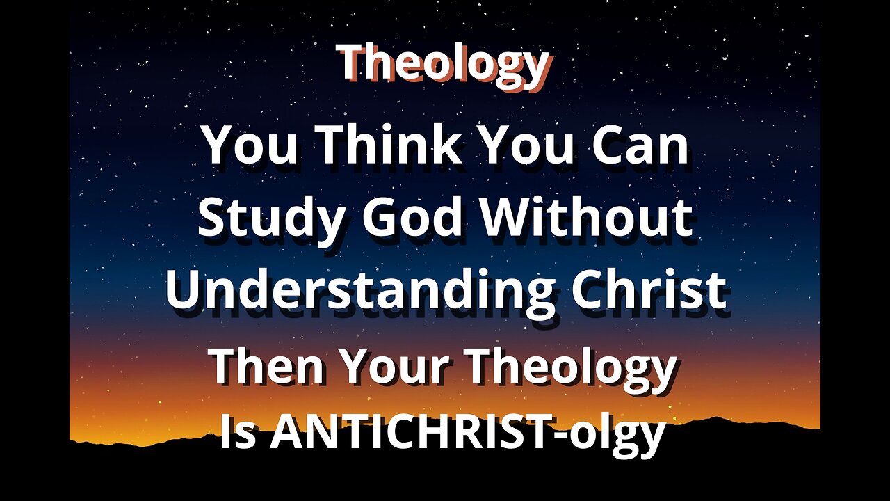 ANTICHRIST-ology