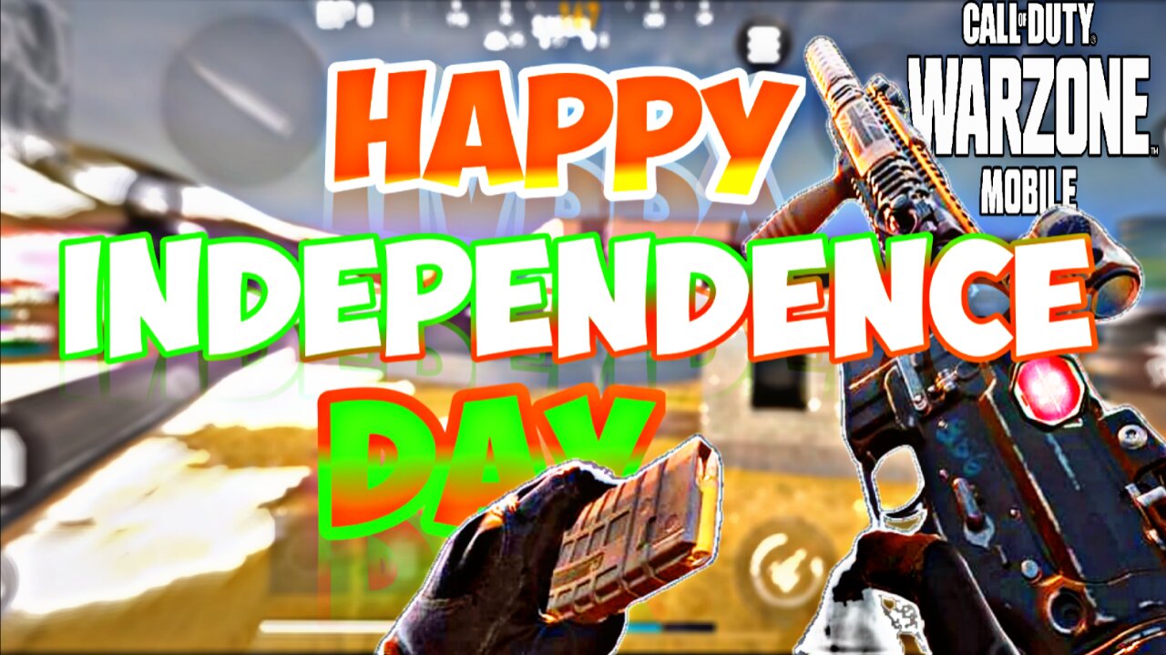 * HAPPY INDEPENDENCE DAY*!!! WARZONE MOBILE NEW SMOOTH 60 FPS IOS GAMEPLAY