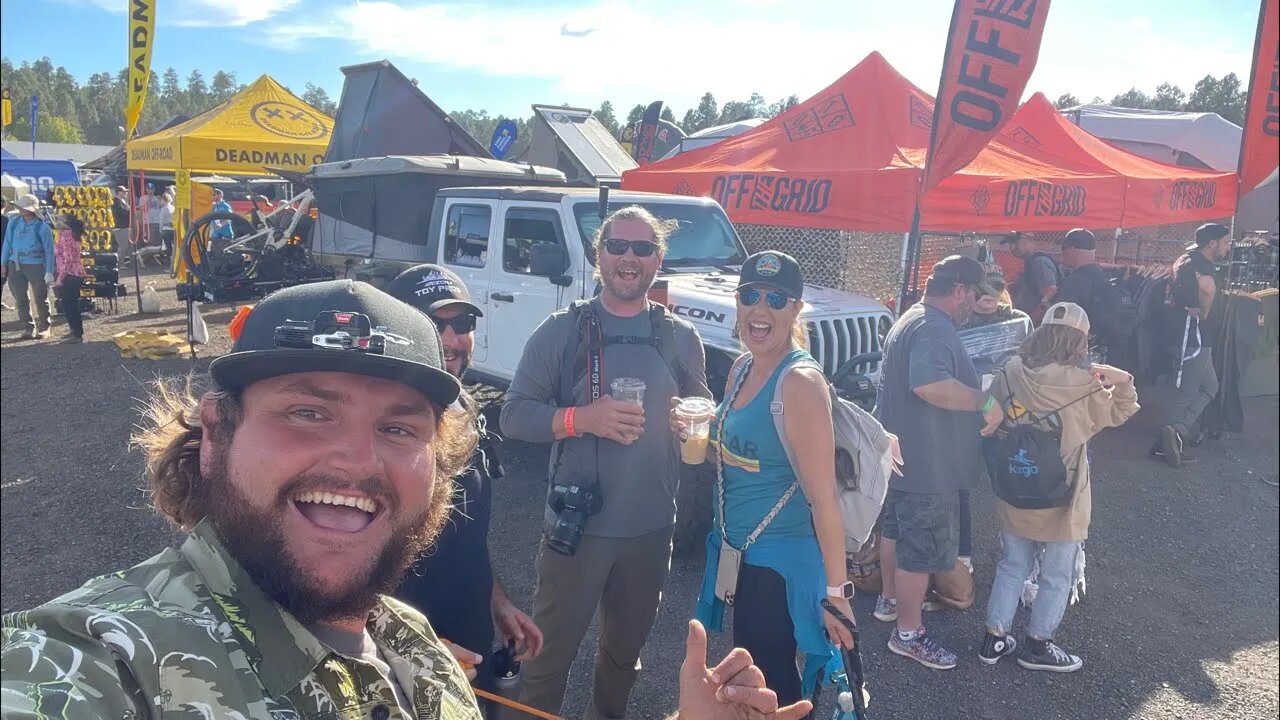 Overland Expo LIVESTREAM Walk through from Off Grid booth