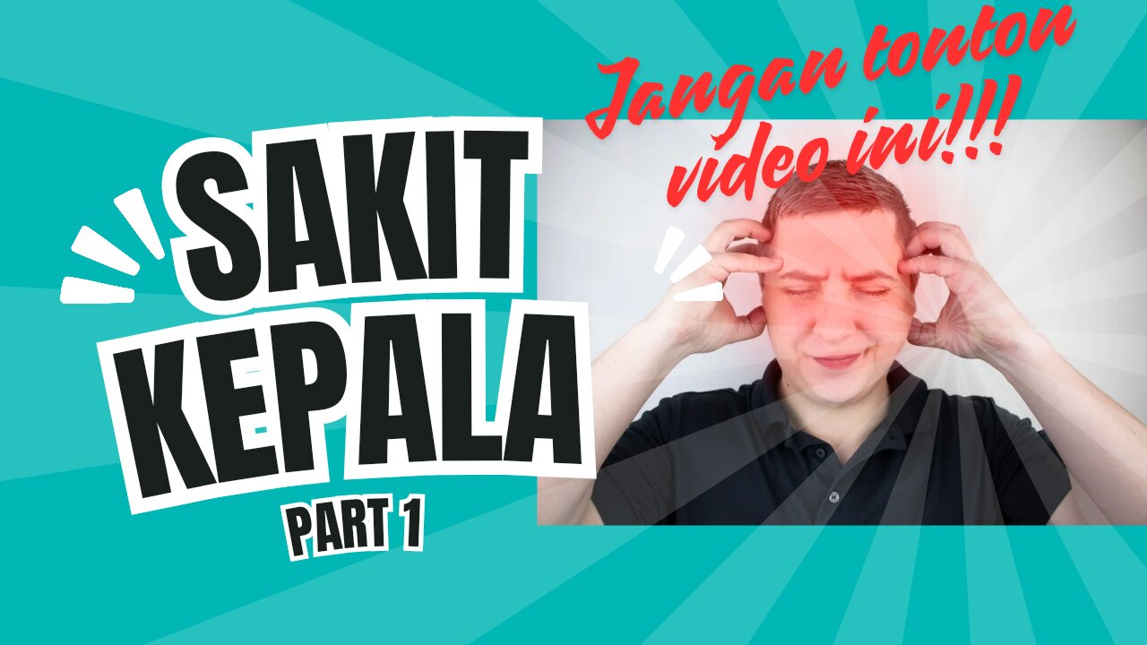 Pengen cara alami untuk sembuhin sakit kepala?? Jangan tonton video ini!!